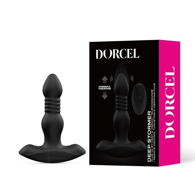 Dorcel Deep Stormer Plug Anal Vibration et Va-et-vient Télécommandé Dorcel Deep Stormer Plug Anal Vibration et Va-et-vient Télécommandé