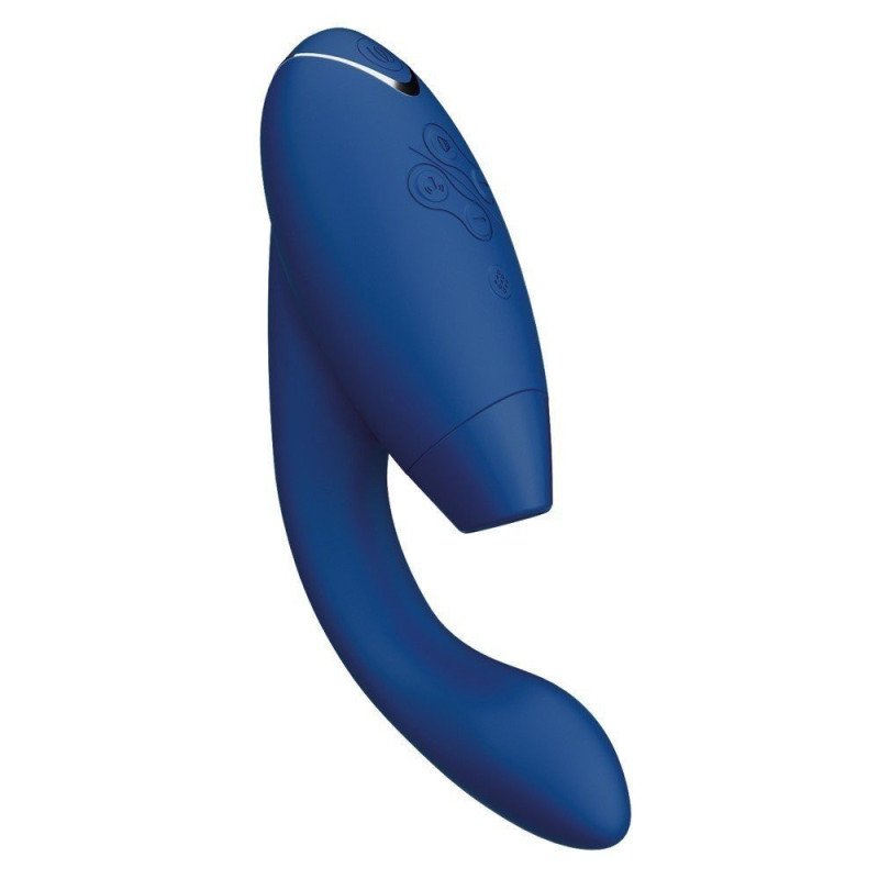 Womanizer Duo 2 Bleu Stimulateur Clitoris et Point G