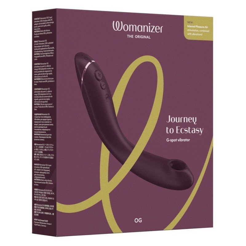 Womanizer OG Aubergine Stimulateur Air Pulsé Point G