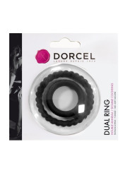 Dorcel Dual Ring Double Cockring en silicone