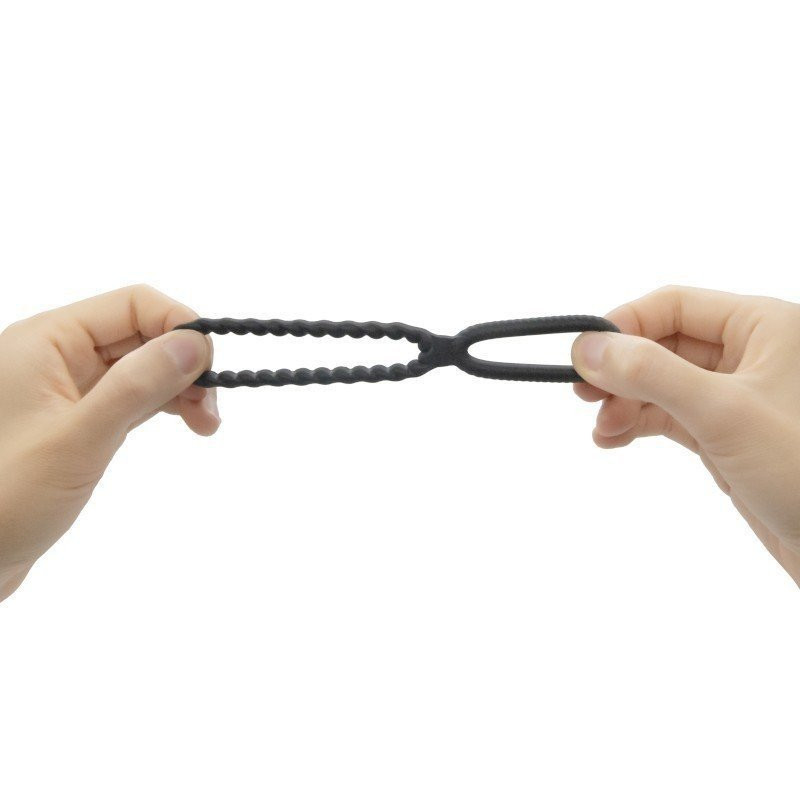 Dorcel Dual Ring Double Cockring en silicone Dorcel Dual Ring Double Cockring en silicone