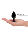 Dorcel Plug Anal en métal Diamond Plug Black M avec strass noir Dorcel Plug Anal en métal Diamond Plug Black M avec strass noir