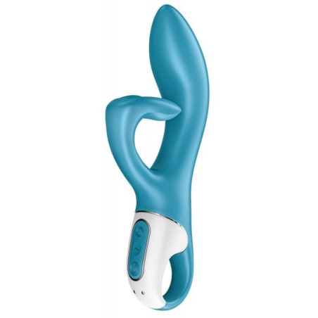 Satisfyer Vibromasseur Rabbit Embrace Me Bleu