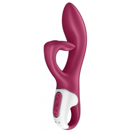 Satisfyer Vibromasseur Rabbit Rechargeable Embrace Me Fushia