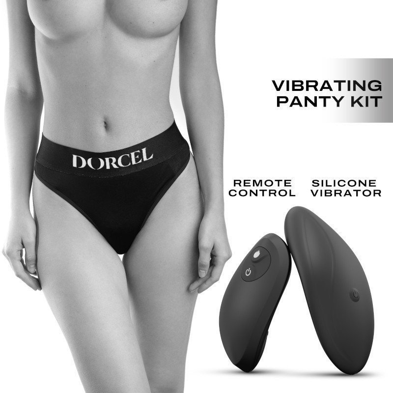 Dorcel Kit Discreet Vibe Stimulateur Vibrant Télécommandé et String Panty Lover