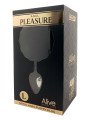 Alive Plug Anal en Métal Queue de Lapin Fluffy L Noir