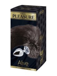 Alive Sextoys Plug Anal en Métal Queue de Renard Foxy Tail S