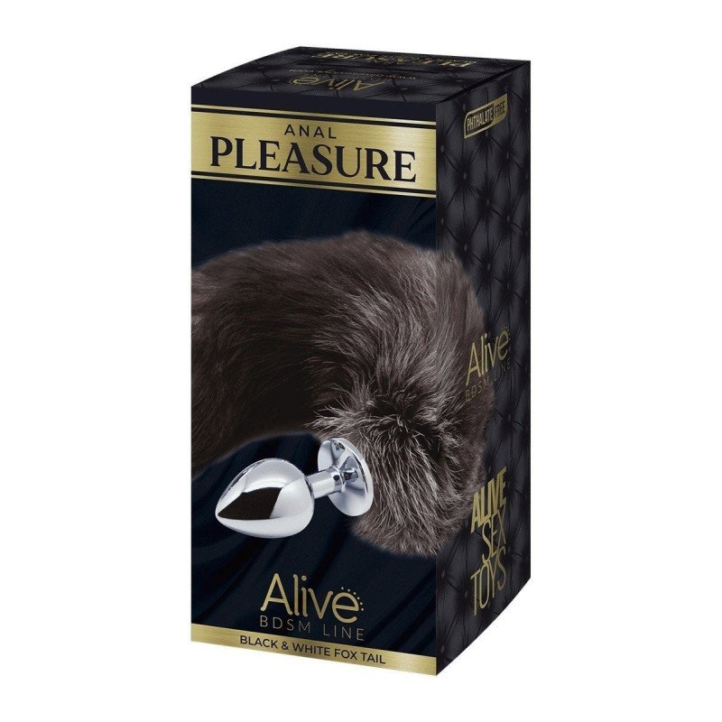 Alive Sextoys Plug Anal en Métal Queue de Renard Foxy Tail S