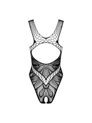 Obsessive Lingerie B138 Body Sexy Noir en Résille avec motif ajouré