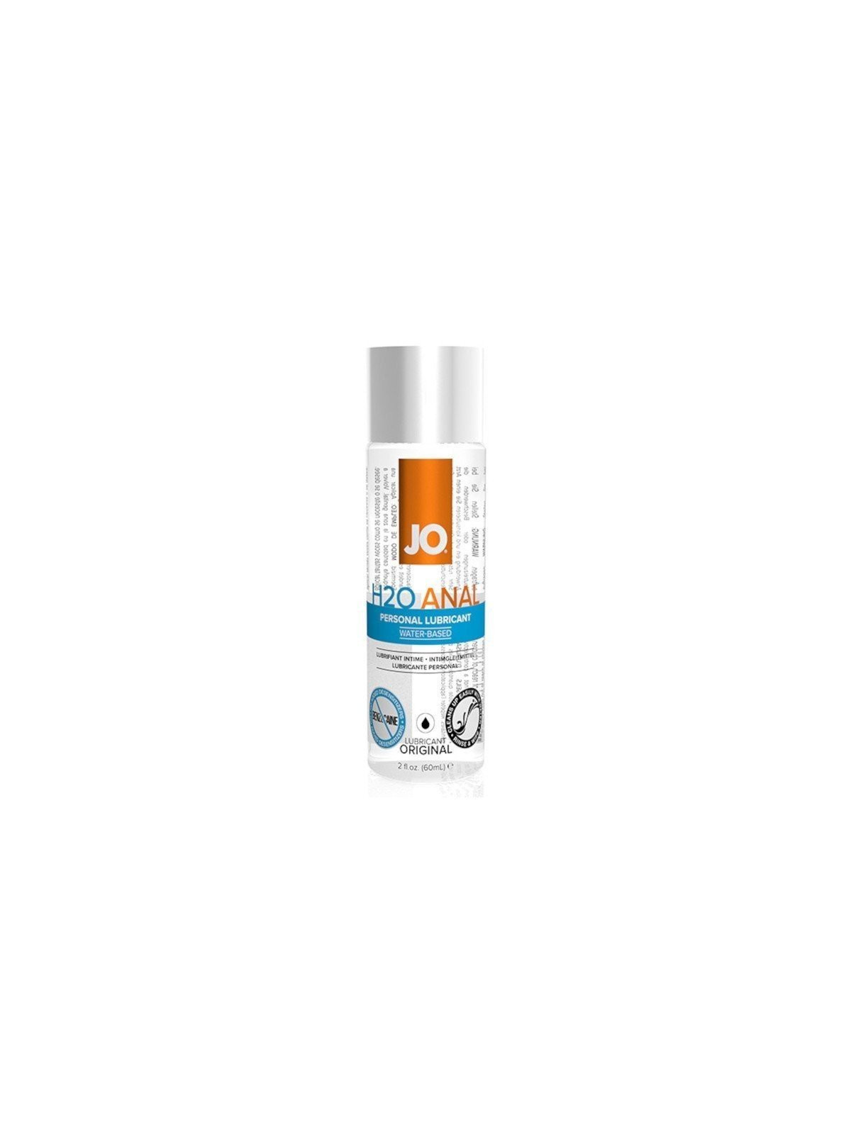 System Jo H2O Anal Original Lubrifiant intime à base d'eau 60 ml
