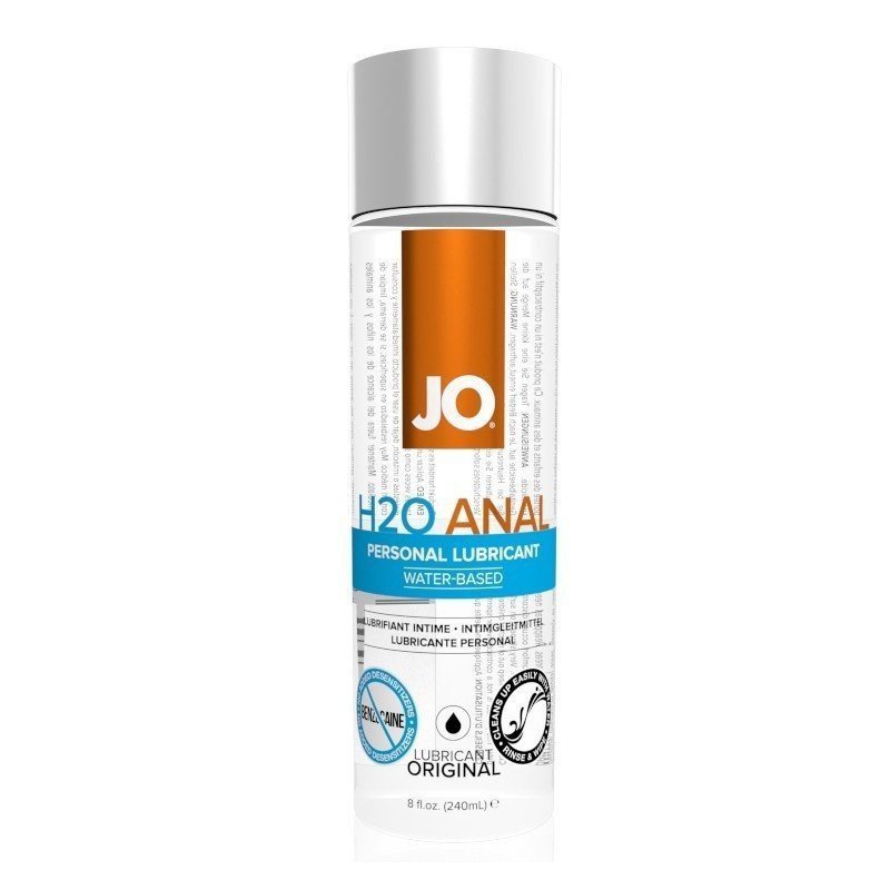 System Jo H2O Anal Original Lubrifiant intime à base d'eau 240 ml