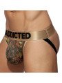 ADDICTED Jockstrap Push Up Mesh Tropical Gold