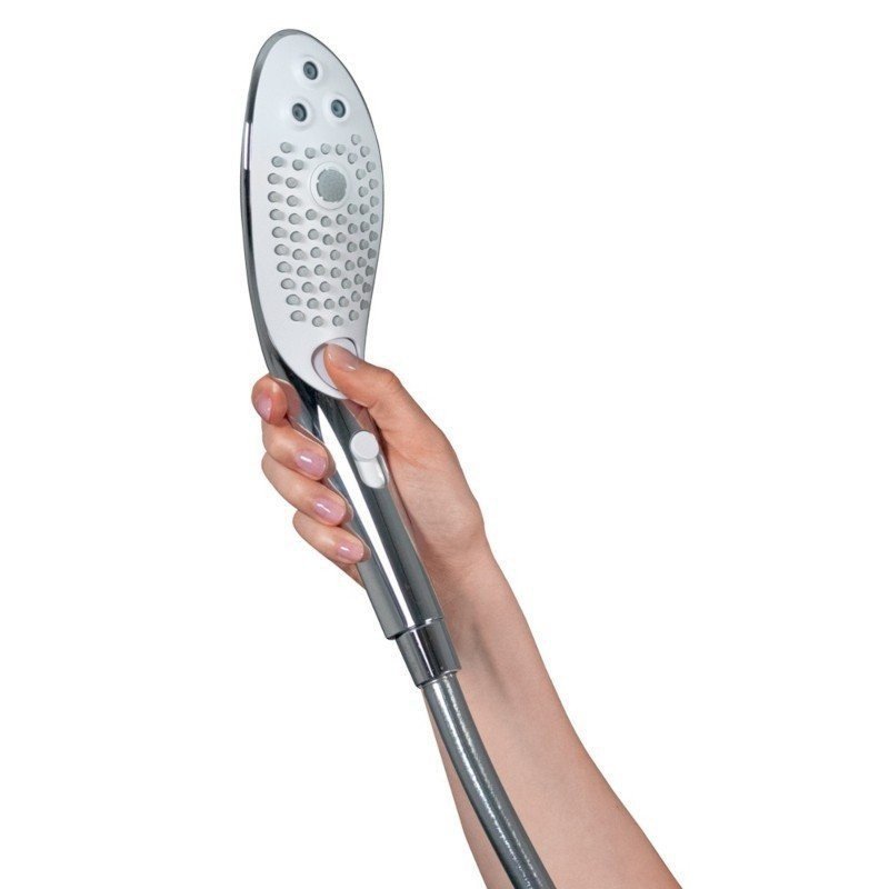 Womanizer Wave Chrome Pommeau de Douche et stimulateur de clitoris