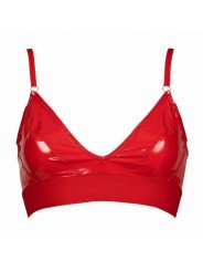 Catanzaro Brassière Jade en Vinyle Rouge