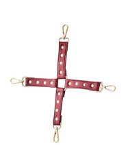 Blaze Elite Attache Hogtie pour Menottes Rouge