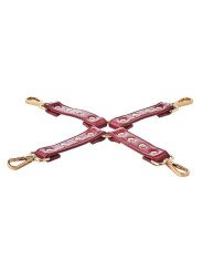 Blaze Elite Attache Hogtie pour Menottes Rouge