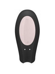 Satisfyer Double Joy Noir Stimulateur Connecté