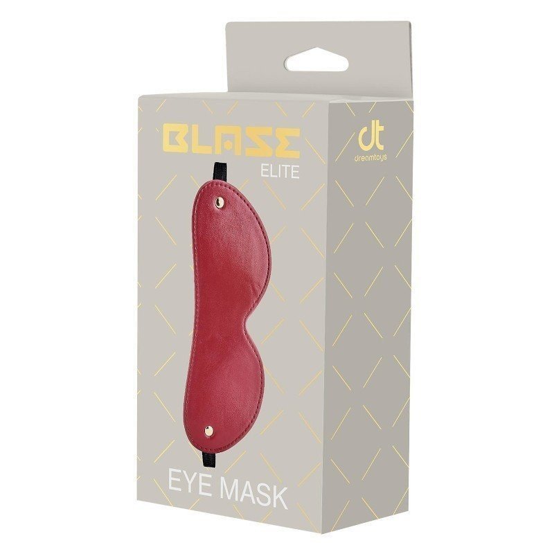 Blaze Elite Masque Simili Cuir Rouge