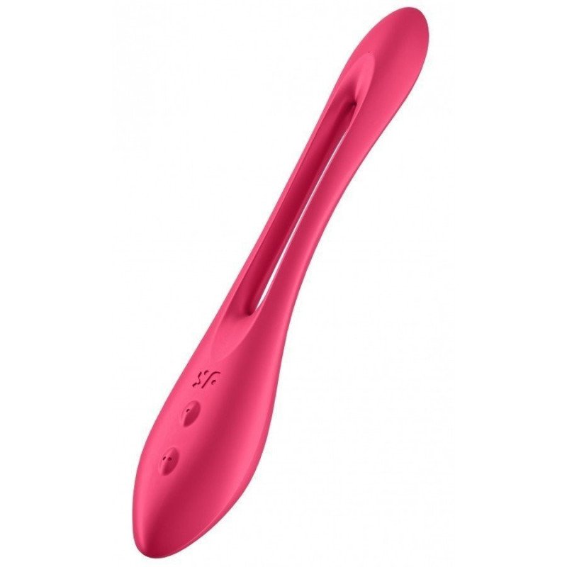 Satisfyer Stimulateur Multi Fonctions Elastic Joy Rouge