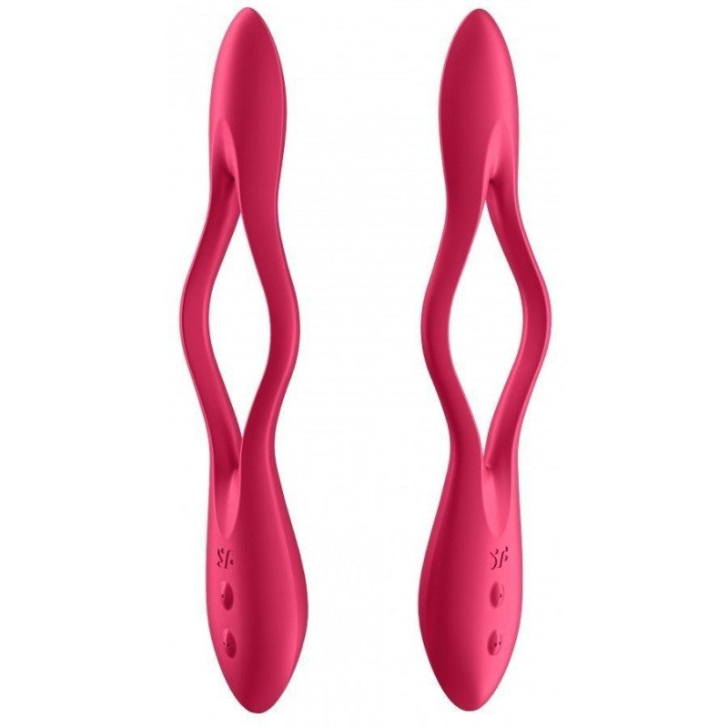 Satisfyer Stimulateur Multi Fonctions Elastic Joy Rouge