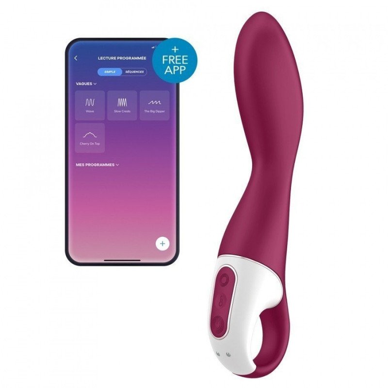 Satisfyer Heated Thrill Vibromasseur Chauffant Connecté