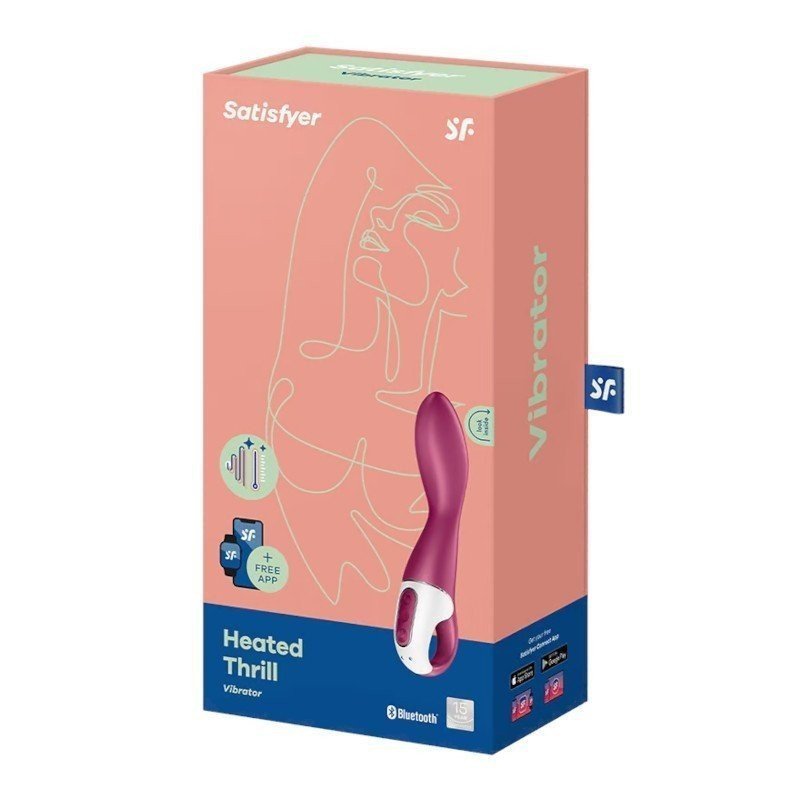 Satisfyer Heated Thrill Vibromasseur Chauffant Connecté