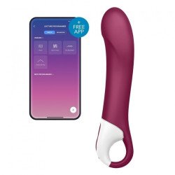 Satisfyer Big Heat Vibromasseur Chauffant Connecté