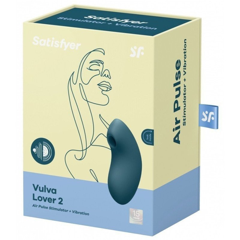 Satisfyer Vulva Lover 2 Bleu