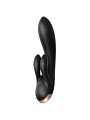 Satisfyer Double Flex Noir Vibromasseur Rabbit Connecté