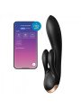 Satisfyer Double Flex Noir Vibromasseur Rabbit Connecté