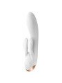 Satisfyer Double Flex Blanc Vibromasseur Rabbit Connecté