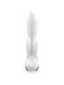 Satisfyer Double Flex Blanc Vibromasseur Rabbit Connecté