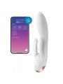 Satisfyer Double Flex Blanc Vibromasseur Rabbit Connecté