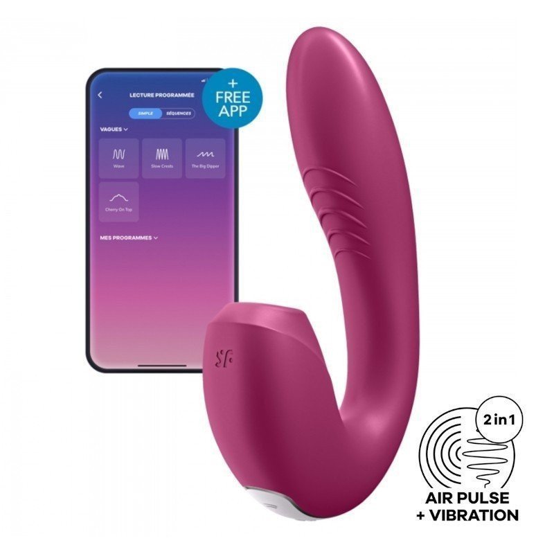 Satisfyer Sunray Stimulateur Point G et Clitoris Connecté