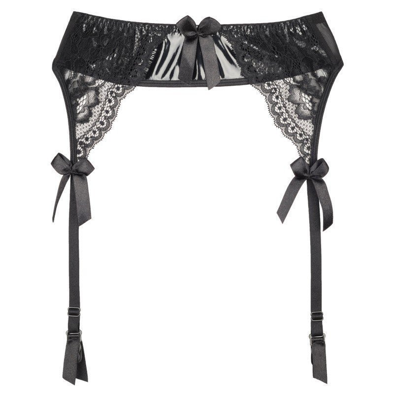 Noir Porte Jarretelles V-6472 Shades of Love