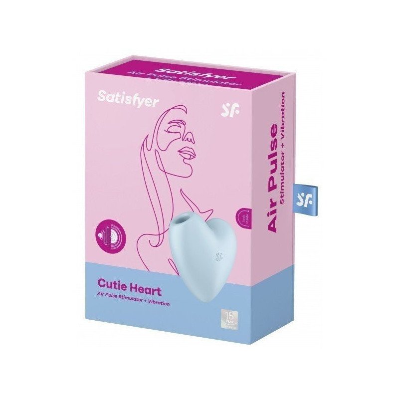 Satisfyer Cutie Heart Bleu