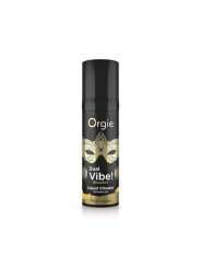 Orgie Gel Intime Vibrant Comestible Dual Vibe Pina Colada La Clef des Charmes 