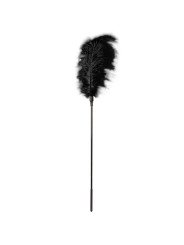 Grande Plume d'Autruche Noire Accessoire Coquin