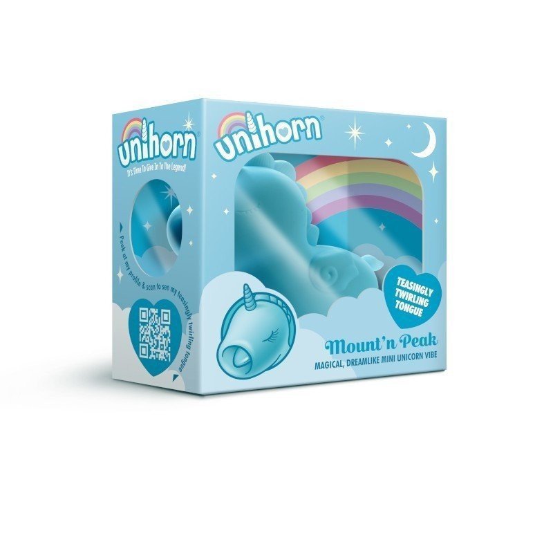 Unihorn Stimulateur Clitoridien Licorne Mount'n Peak Bleu