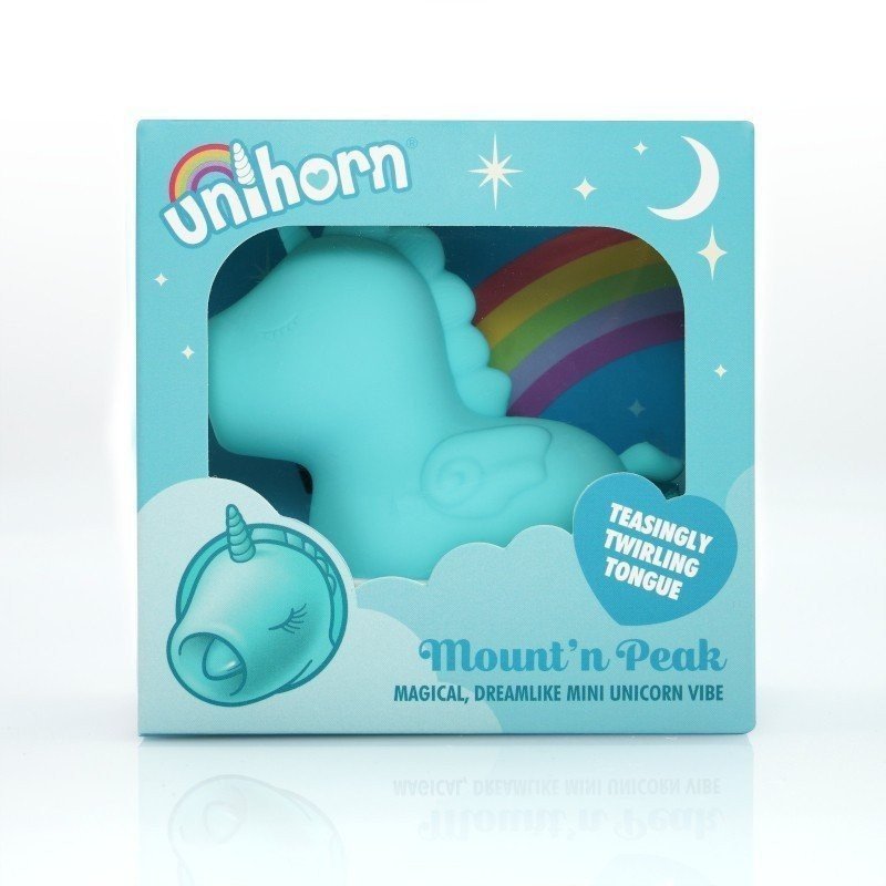 Unihorn Stimulateur Clitoridien Licorne Mount'n Peak Bleu