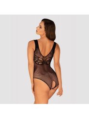 Obsessive Lingerie B134 Body Sexy en Large Résille Noire