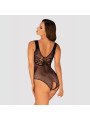 Obsessive Lingerie B134 Body Sexy en Large Résille Noire