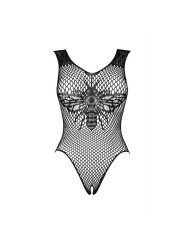 Obsessive Lingerie B134 Body Sexy en Large Résille Noire