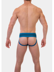 Barcode Berlin Jockstrap Andreus Bleu Néon