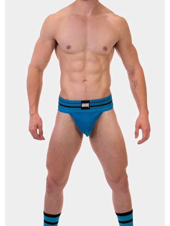 Barcode Berlin Jockstrap Andreus Bleu Néon