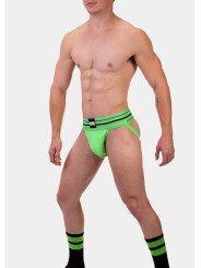 Barcode Berlin Jockstrap Andreus Vert Fluo