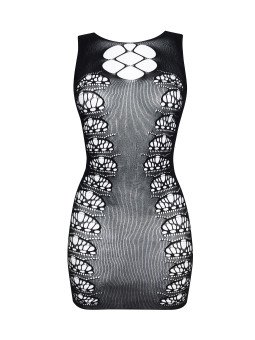 Beauty Night Paola Robe en Resille Noire