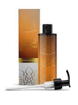 Bodygliss Huile de Massage Silicone 2 en 1 Toffee Caramel