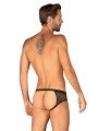 Severio Jockstrap Noir en Dentelle