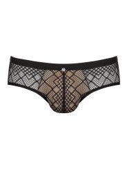 Severio Jockstrap Noir en Dentelle